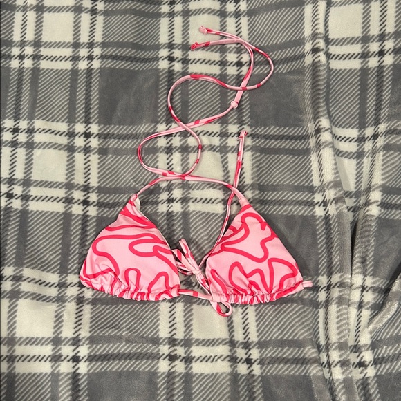 Other - Pink Swirl Bikini Top